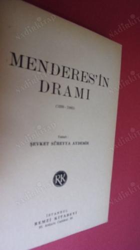 Menderes'in Dramı ( ilk baskı