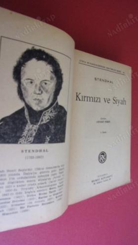 KIRMIZI VE SİYAH (STENDHAL) 1962 TARİHLİ