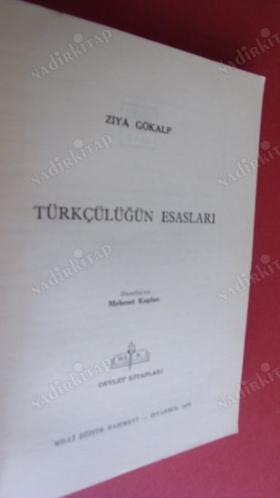 TÜRKÇÜLÜĞÜN ESASLARI