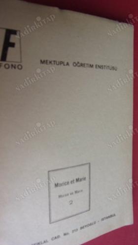 MORICE ET MARIE & TÜRKÇE TERCÜMELİ BASİTLEŞTİRİLMİŞ FRANSIZCA HİKAYELER SERİSİ - 2