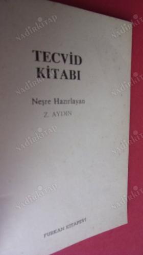 BEYAZ TECVİD KİTABI