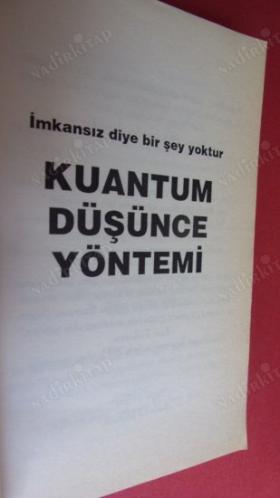 KUANTUM DÜŞÜNCE YÖNTEMİ ( CEP BOY )