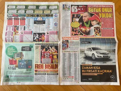 FOTOMAÇ GAZETESİ - 11 MART 2012 - HADI KALKIYOO KADIKÖY KADIKÖY KADIKÖÖÖYY! - GOLCÜ BÖYLE OLUR - LUCAS İÇİN BÜYÜK HAMLE - AĞLARI TEMİZLEDİ - KAÇIYORUZ! - HAVAMIZ BİN 500 - BÜYÜK ONUR YOLDA! - HEDEF 5'TE 5 - BELEDİYE CEZAYI KESTİ! - SEN BİR HİÇSİN! - F.BAHÇE CEZA ALMALI - FRENI BOSALDI - FATİH TERİM - AYKUT KOCAMAN - ŞENOL GÜNEŞ - ÜNAL AYSAL - ADNAN ÖZTÜRK - BURAK YILMAZ - NECATİ ATEŞ - FELIPE MELO - SELÇUK İNAN - EMRE ÇOLAK - JOHAN ELMANDER - MUSLERA - EBOUE - RIERA - UJFALUSI - SEMİH KAYA - ENGİN BAYTAR - AYHAN AKMAN - GÖKHAN GÖNÜL - MEHMET TOPUZ - VOLKAN DEMİREL - EMRE BELÖZOĞLU - ALEX DE SOUZA - MOUSSA SOW - STOCH - LUCAS MOURA - ÖZGÜR ÇEK - SERDAL ADALI - FİKRET ORMAN - MURAT AKSU - HASAN ARAT - YALÇIN KARADENİZ - CARLOS CARVALHAL - QUARESMA - MANUEL FERNANDES - HUGO ALMEIDA - SIMAO SABROSA - VELI KAVLAK - FABIAN ERNST - RÜŞTÜ REÇBER - IBRAHIM TORAMAN - TOMAS SIVOK - EGEMEN KORKMAZ - HİLBERT - İSMAİL KÖYBAŞI - SADRİ ŞENER - NEVZAT ŞAKAR - TOLGA ZENGİN - OLCAN ADIN - GİRAY KAÇAR