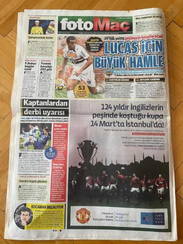 FOTOMAÇ GAZETESİ - 11 MART 2012 - HADI KALKIYOO KADIKÖY KADIKÖY KADIKÖÖÖYY! - GOLCÜ BÖYLE OLUR - LUCAS İÇİN BÜYÜK HAMLE - AĞLARI TEMİZLEDİ - KAÇIYORUZ! - HAVAMIZ BİN 500 - BÜYÜK ONUR YOLDA! - HEDEF 5'TE 5 - BELEDİYE CEZAYI KESTİ! - SEN BİR HİÇSİN! - F.BAHÇE CEZA ALMALI - FRENI BOSALDI - FATİH TERİM - AYKUT KOCAMAN - ŞENOL GÜNEŞ - ÜNAL AYSAL - ADNAN ÖZTÜRK - BURAK YILMAZ - NECATİ ATEŞ - FELIPE MELO - SELÇUK İNAN - EMRE ÇOLAK - JOHAN ELMANDER - MUSLERA - EBOUE - RIERA - UJFALUSI - SEMİH KAYA - ENGİN BAYTAR - AYHAN AKMAN - GÖKHAN GÖNÜL - MEHMET TOPUZ - VOLKAN DEMİREL - EMRE BELÖZOĞLU - ALEX DE SOUZA - MOUSSA SOW - STOCH - LUCAS MOURA - ÖZGÜR ÇEK - SERDAL ADALI - FİKRET ORMAN - MURAT AKSU - HASAN ARAT - YALÇIN KARADENİZ - CARLOS CARVALHAL - QUARESMA - MANUEL FERNANDES - HUGO ALMEIDA - SIMAO SABROSA - VELI KAVLAK - FABIAN ERNST - RÜŞTÜ REÇBER - IBRAHIM TORAMAN - TOMAS SIVOK - EGEMEN KORKMAZ - HİLBERT - İSMAİL KÖYBAŞI - SADRİ ŞENER - NEVZAT ŞAKAR - TOLGA ZENGİN - OLCAN ADIN - GİRAY KAÇAR