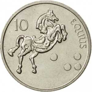 Slovenya Cumhuriyeti 2000 10 Tolaryev Madeni Para