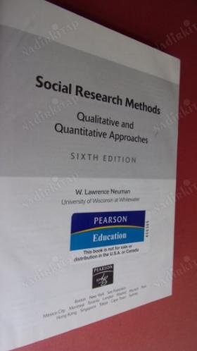 SOCIAL RESEARCH METHODS