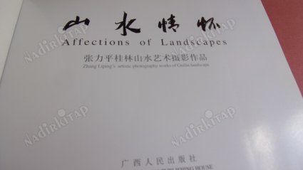 AFFECTİONS OF LANDSCAPES
