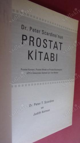 DR. PETER SCARDINO'NUN PROSTAT KİTABI PETER T. SCARDINO & JUDITH KELMAN