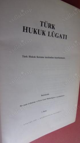 TÜRK HUKUK LUGATI -