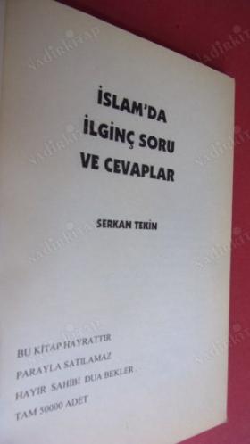 İSLAM'DA İLGİNÇ SORU VE CEVAPLAR