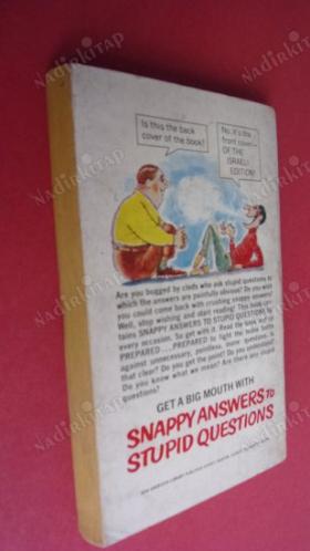 Mad's Al Jaffee Spews Out More Snappy Answers to Stupid Questions
