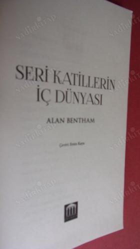 SERİ KATİLLERİN İÇ DÜNYASI