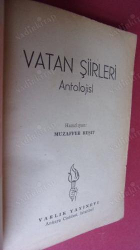 VATAN ŞİİRLERİ ANTOLOJİSİ