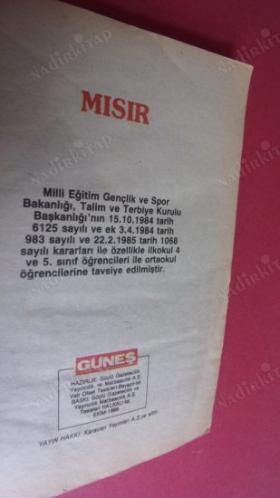 RESİMLERLE İNSANLIK TARİHİ ANSİKLOPEDİSİ-- MISIR