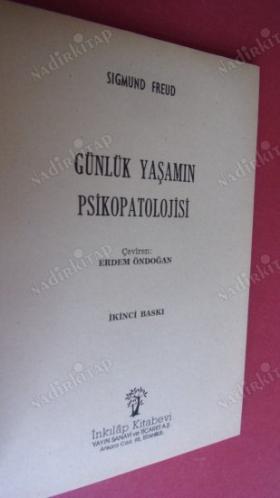 GÜNLÜK YAŞAMIN PSİKOPATOLOJİSİ