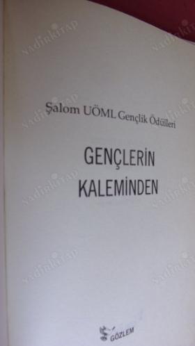 Gençlerin Kaleminden Şalom UÖML gençlik ödüller