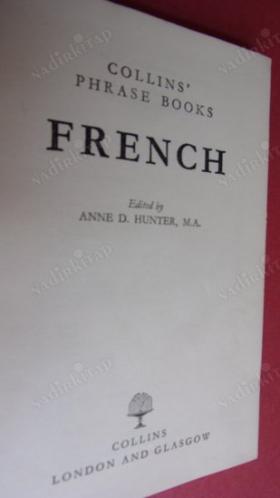COLLINS PHRASE BOOKS FRENCH ( cep boy )