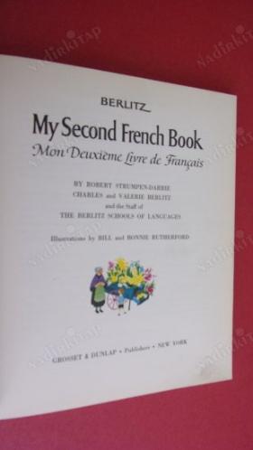 Berlitz My Second French Book Mon Deuxieme Livre de Francais Hardcover  January 1, 1965