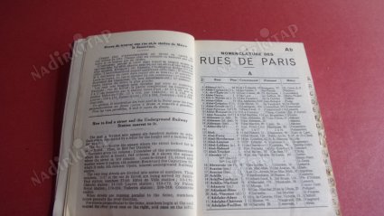 GUIDE INDICATEUR DES RUES DE PARIS