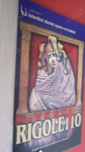 İSTANBUL DEVLET OPERA VE BALESİ . RIGOLETTO. G. VERDI. OPERA.3.PERDE.2000-2001