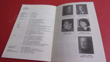 İSTANBUL DEVELET OPERA VE BALESİ : LES SYLPHIDES.RAPSODİ. PAQUITA. BALE.1-1-1- 3 PERDE
