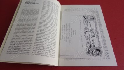 İSTANBUL DEVELET OPERA VE BALESİ :CARMEN . G. BIZET. OERA .4. PERDE.1996-1997.