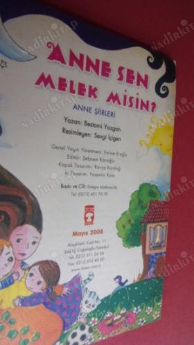 ANNE SEN MELEK MİSİN ANNE ŞİİRLERİ