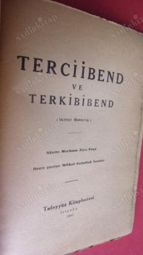Terciibend ve Terkibibend