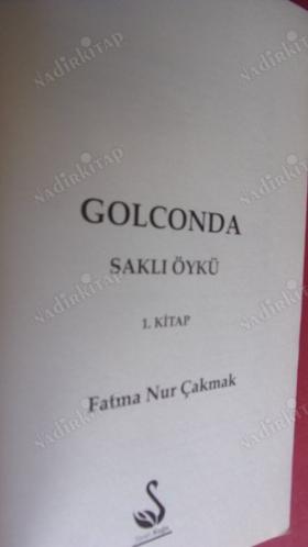 Golconda- Saklı Öykü 1.Kitap