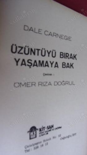 Üzüntüyü bırak yaşamaya bak (tam metin, ömer rıza doğrul çevirisi)
