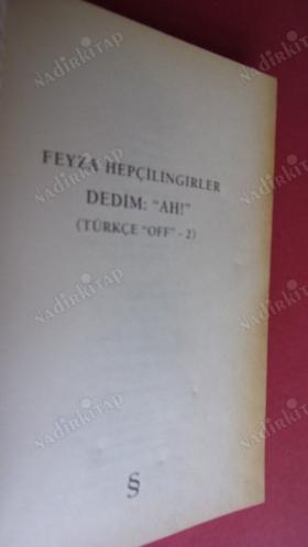 DEDİM: 