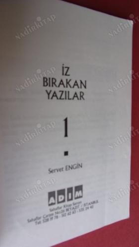 İZ BIRAKAN YAZILAR  1