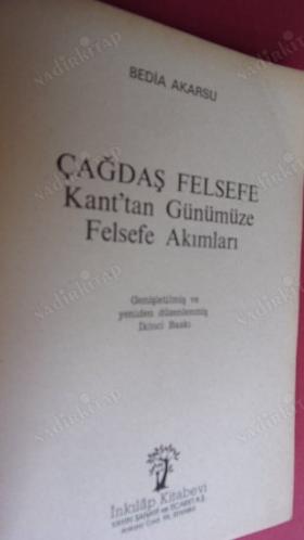 Çağdaş Felsefe 