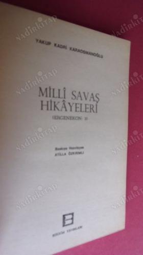 MİLLİ SAVAŞ HİKAYELERİ - BÜTÜN ESERLERİ 12