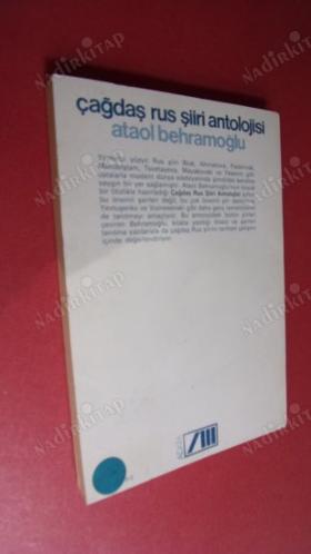 ÇAĞDAŞ RUS ŞİİRİ ANTOLOJİSİ - 1. BASKI