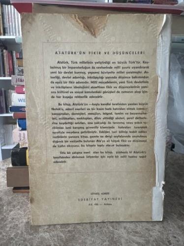 ATATÜRK'ÜN FİKİR VE DÜŞÜNCELERİ