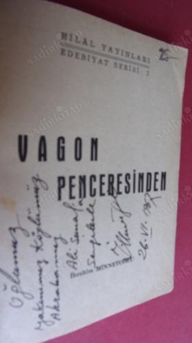 VAGON PENCERESİNDEN -İMZALI -