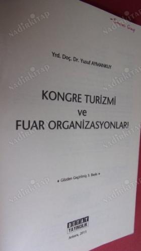 Kongre Turizmi ve Fuar Organizasyonları