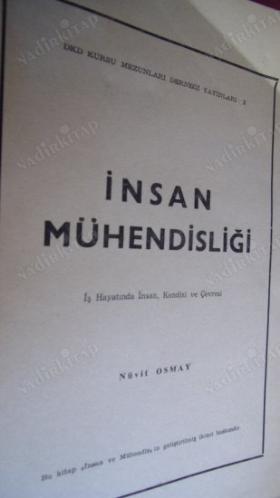 İNSAN MÜHENDİSLİĞİ iş hayatında insan, kendisi ve çevresi
