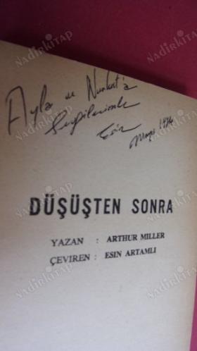 DÜŞÜŞTEN SONRA // İMZALI //