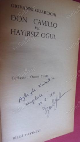 Don Camillo Ve Hayırsız Oğlu (1. Baskı) // İMZALI //
