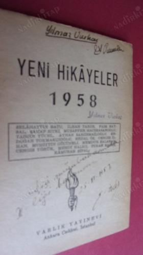 YENİ HİKAYELER 1958-- İMZALI -