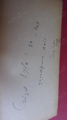 KİTAPLAR KİTABI ( 1947-1980-İMZALI )