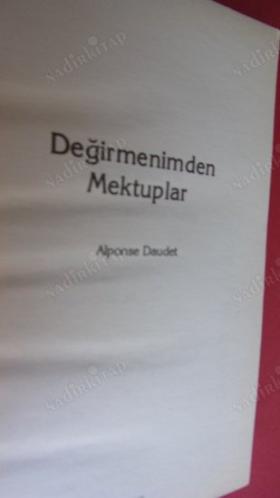DEĞİRMENİMDEN MEKTUPLAR