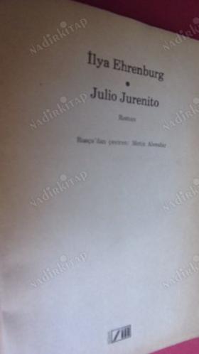 JULIO JURENITO - BİRİNCİ BASIM