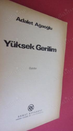 YÜKSEK GERİLİM