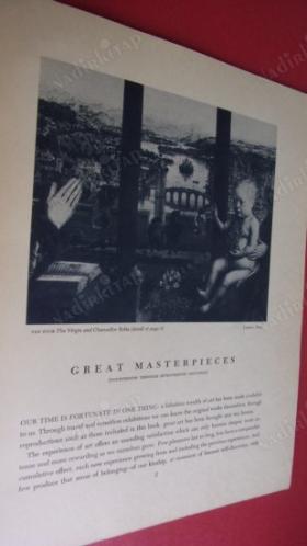 GREAT MASTERPIECES. ( 8.Adet. resim renkli ve siyah beyaz resimler var )