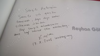 REYHAN GÖKSEL RESİM SERGİ KATALOĞU. İMZALI.