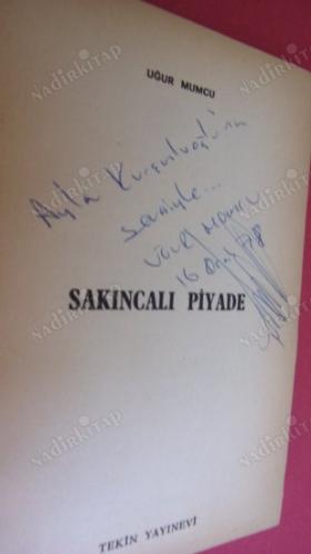 SAKINCALI PİYADE 4. Basım Uğur Mumcu İMZALI
