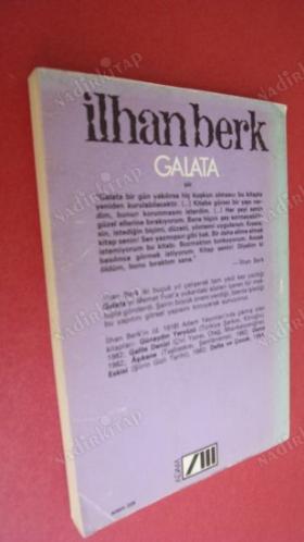 Galata : Galata Birgün Yakılırsa Hiç Kuşkun Olmasın Tekrar Bu Kitapla Kurulabilecektir / İlk 1.Baskı (Resimler Abidin Dino)